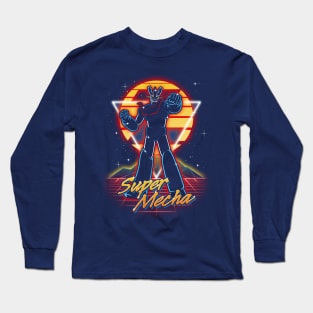 Retro Super Mecha Long Sleeve T-Shirt